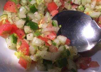 How to Prepare Yummy Cucumber refreshing salad 