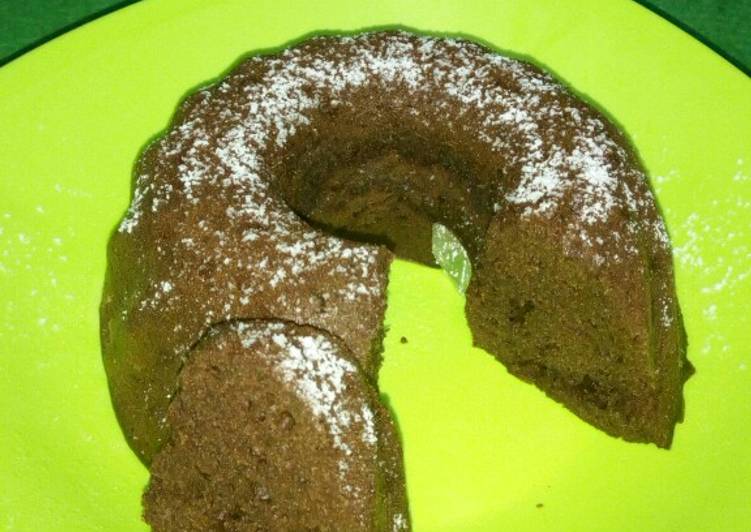 Resep Chocolate cake no mixer no oven, Enak