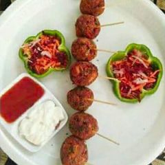 Bread veg lolipop A picture of Bread veg lolipop.