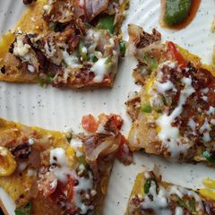 A picture of Cheese veg omlette.