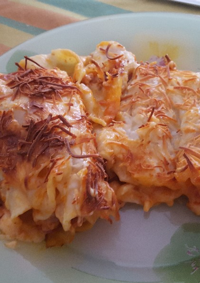 Una foto de Canelones ricos ricos y fáciles de la Brigada Espartana