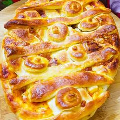 A picture of Cheese Pie.
