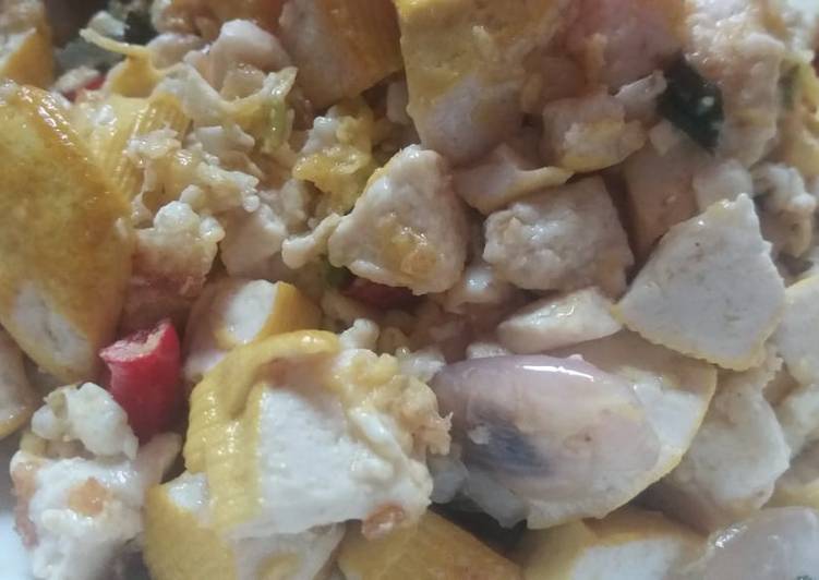 Orak arik tahu telor