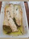 Filetti di branzino al forno