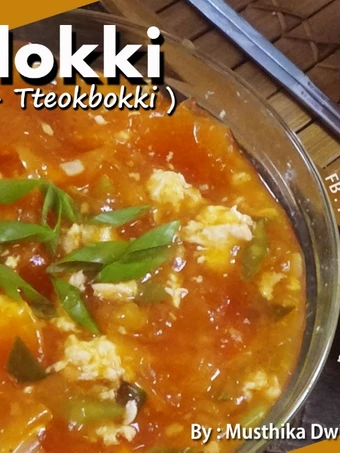 Cara Mudah Menyiapkan Resep Resep Seblokki alias Seblak-Tteokbokki Halal Murah yang Enak Banget Anti Ribet, Menggugah Selera