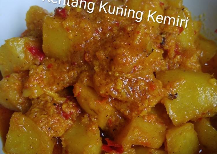 Kentang Kuning Kemiri