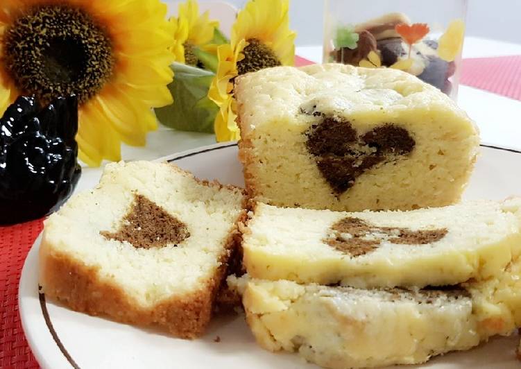 Simple Way to Prepare Super Quick Homemade Hidden Hearts cake