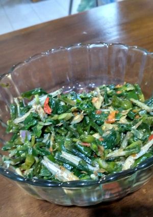 Foto resep Genjer masak teri