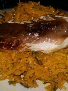 A picture of Abacha (African Salad).