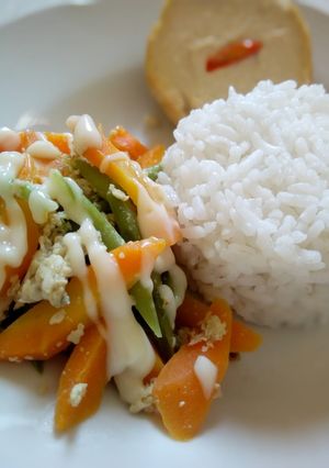 Foto resep Orek telur buncis minim minyak cocok bt diet