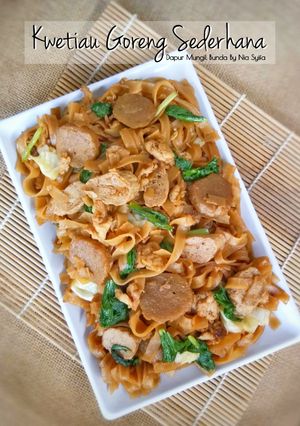 Foto resep Kwetiau Goreng Sederhana