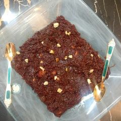 A picture of Beetroot Halwa.