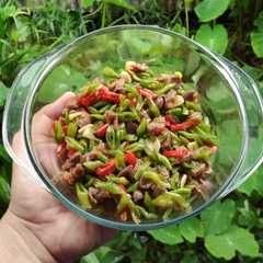 รูปของ Tumis Buncis with Ampela ala Enyot