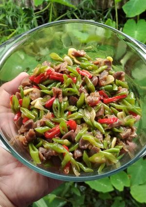 Foto resep Tumis Buncis with Ampela ala Enyot