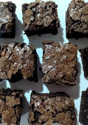 Una foto de Brownies húmedos 🍫