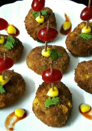 A picture of Pear Corn Bites.