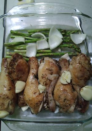 Foto resep Ayam panggang bawang putih - KETO