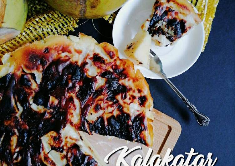 Resepi Kalakatar : Bingka Kelapa Muda yang Mudah