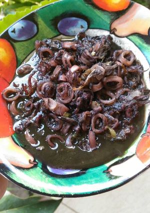Foto resep Cumi masak hitam