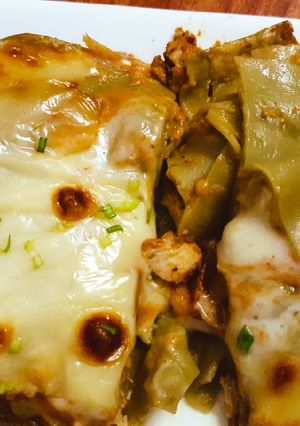 A picture of Spinach Lasagne.