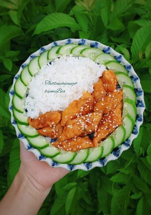 Hình của món Thịt lợn chua ngọt.