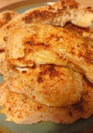 A picture of Simple and delicious chicken fillet.