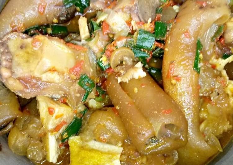 How to Make Homemade Cowleg pepper soup