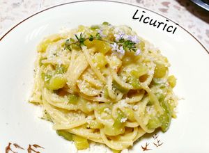 O poză a rețetei Pasta risottata con zuchine e patate.