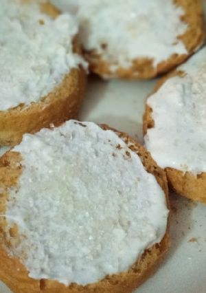 A picture of Rusk malai.