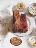 Vegan meatless meat loaf