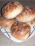 Pan para hamburguesa en panificadora
