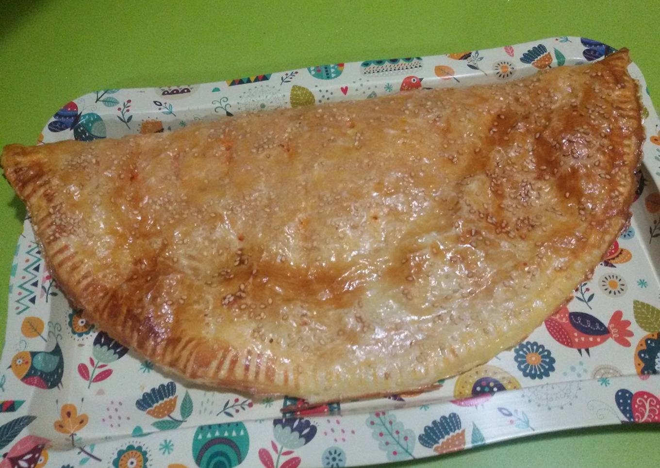 Empanada de cangrejo con thermomix