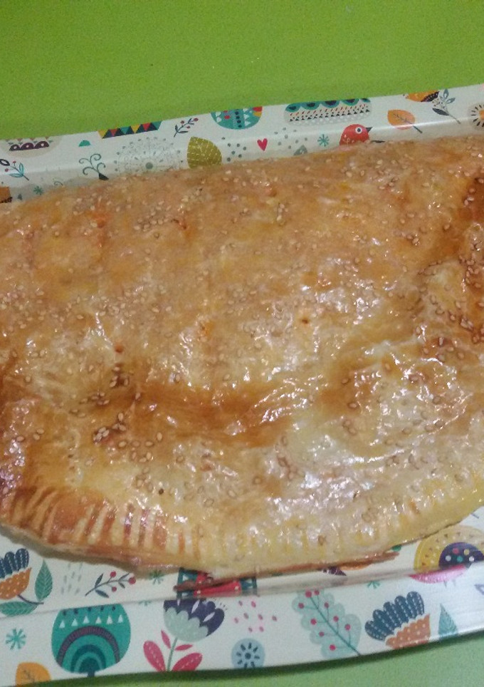 Una foto de Empanada de cangrejo con thermomix