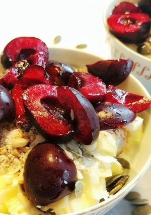 A picture of Healthy breakfast.