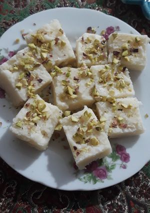 عکسی از دستور بستنی خشک