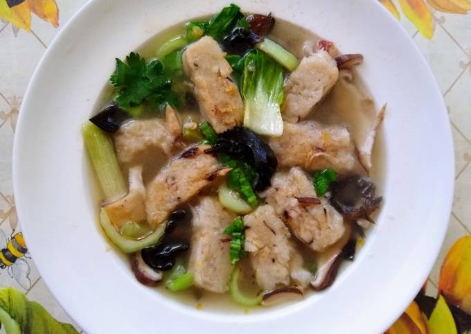 【新年必喝】菜頭粿(蘿蔔糕)鹹湯 食譜成品照片