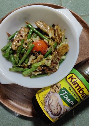 Gambar Kacang Panjang ikan masin goreng