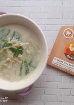 Foto resep Bobor sawi toge