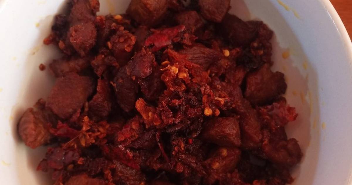 Resep Sambal Daging Rusa Oleh Non Lets Patasik Cookpad