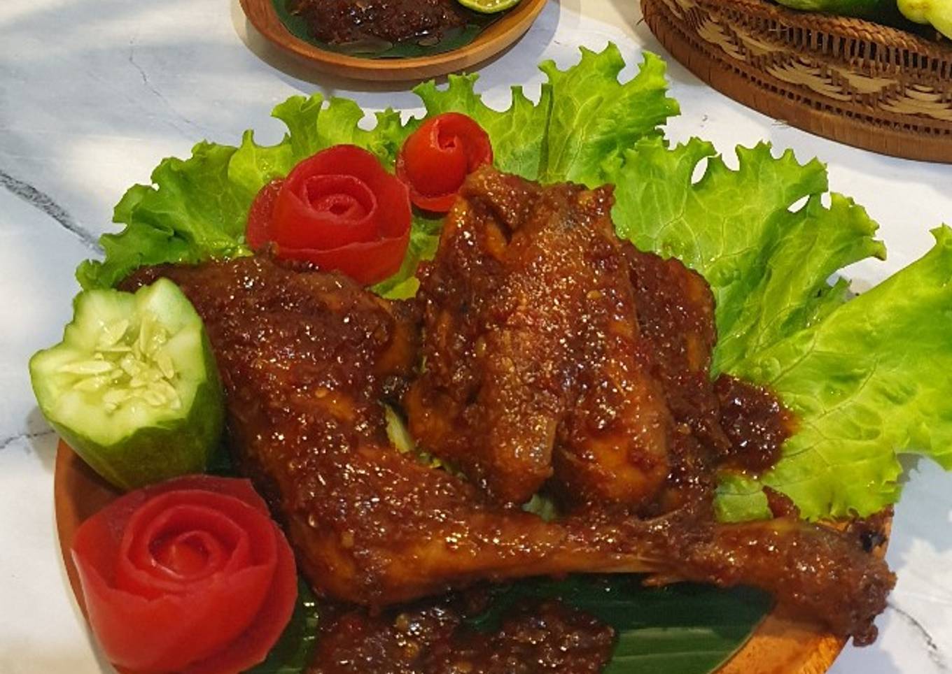 97. AYAM PANGGANG ala Ibu