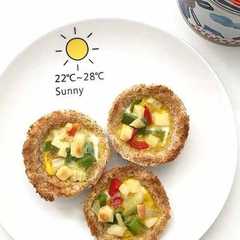 รูปของ Quiche Toast