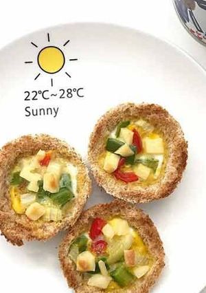 Foto resep Quiche Toast