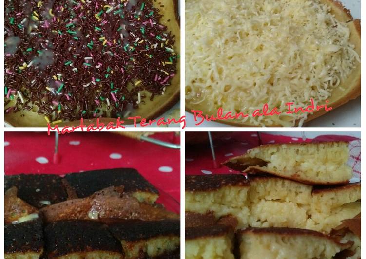 Martabak Manis /Terang Bulan Coklat dan Keju dengan Teflon