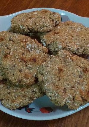 Una foto de Galletitas de avena y semillas