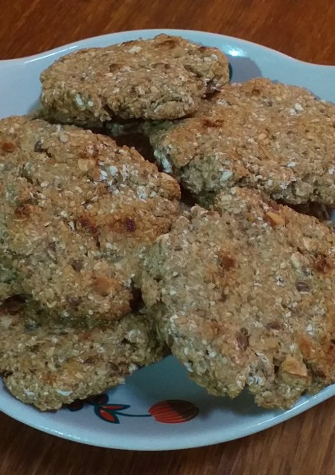 Una foto de Galletitas de avena y semillas