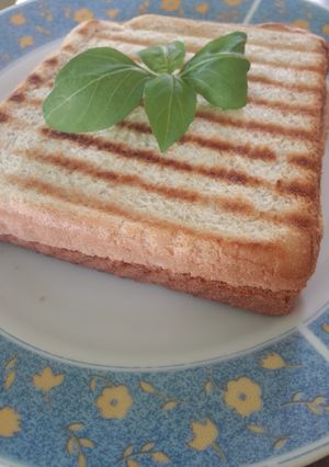 Φωτογραφία της συνταγής Τοστ με Χαλούμι