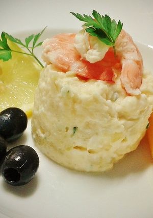 Foto principal de Ensaladilla de patata con langostinos