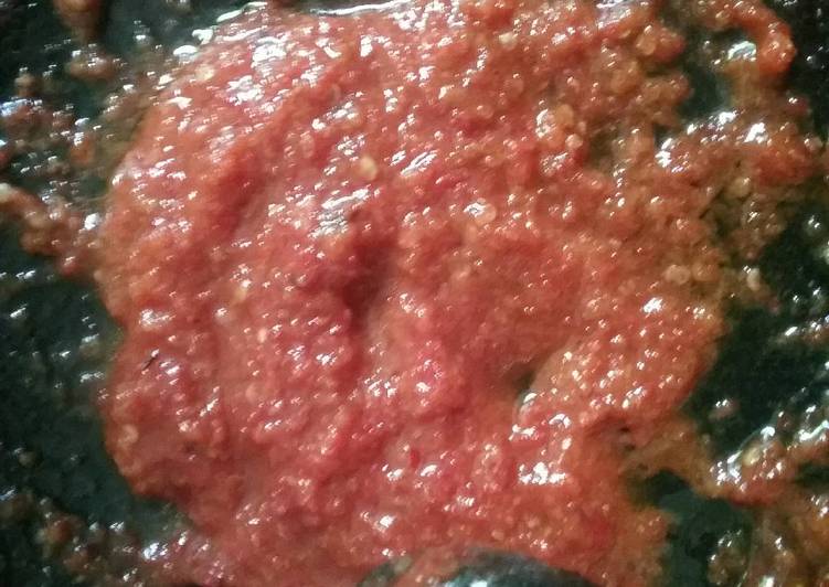 Anti Ribet, Buat Sambal goang sederhana tanpa mecin &amp; msg Rumahan
