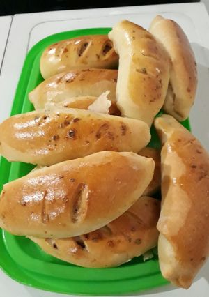 Una foto de Pan casero relleno!!! Fácil (en licuadora)😍
