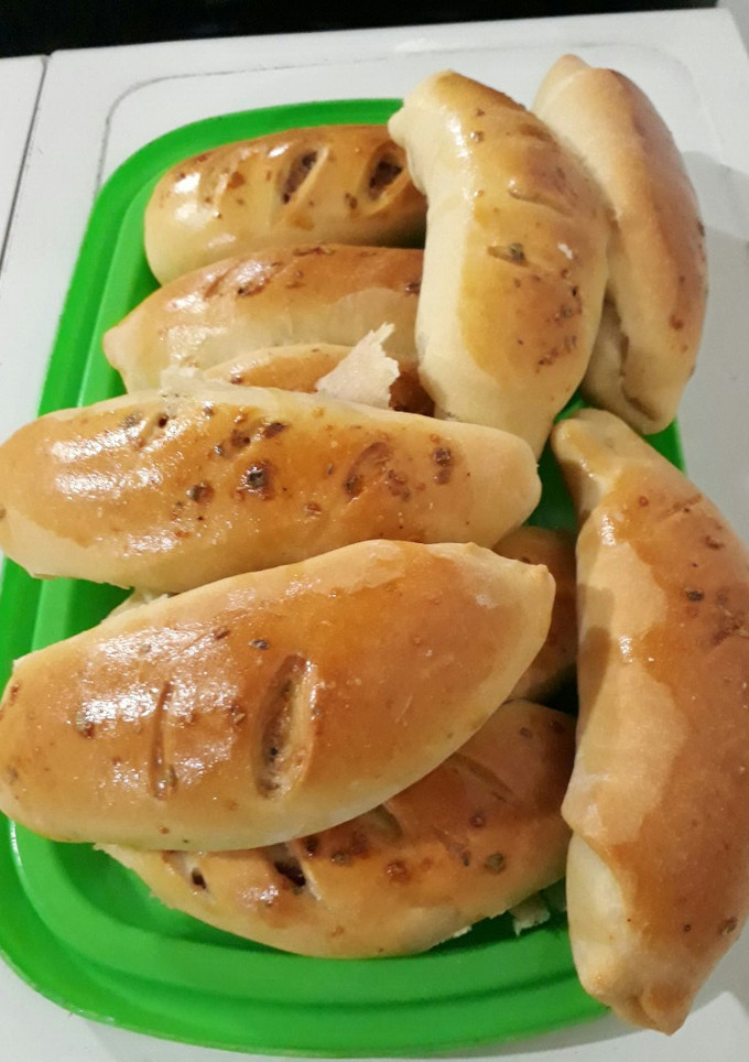 Una foto de Pan casero relleno!!! Fácil (en licuadora)😍